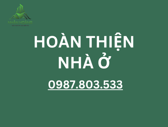 Hoàn thiện nhà ở