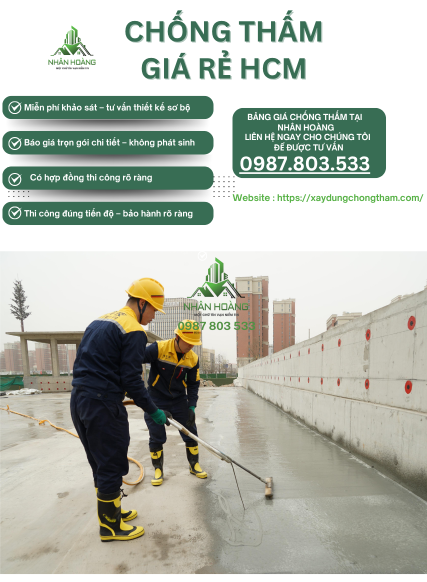 Dịch Vụ Chống Thấm Nhà Phố Quận 8