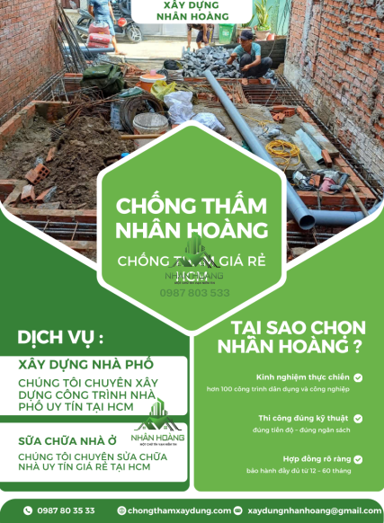 Chống Thấm Nhà Phố Bình Tân 