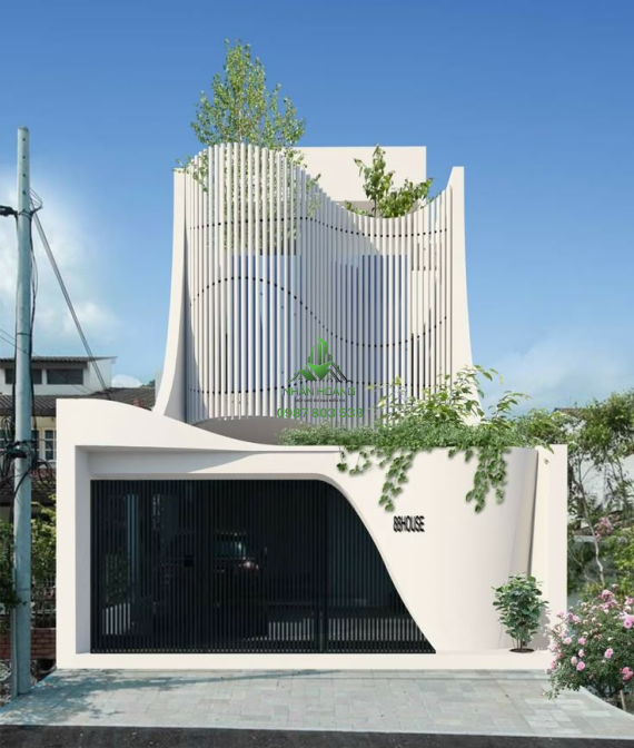 Mẫu nhà phố Quận 8
